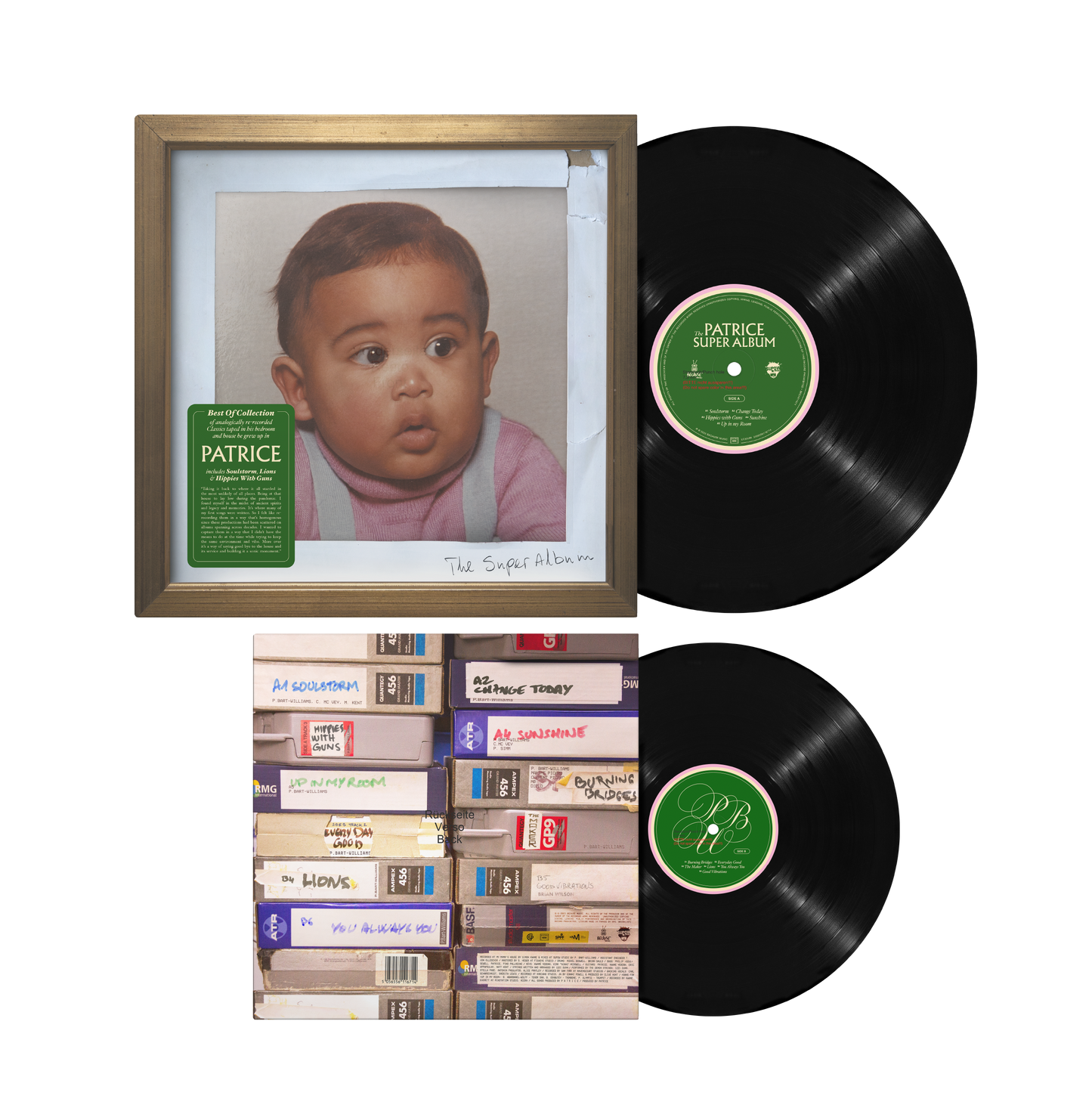 The Super Album - limited edition vinyl (signed by Patrice)